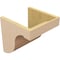Ekena Millwork 12"W x 12"D x 12"H Wide Del Monte Rough Cedar Woodgrain TimberThane Corbel, Primed Tan CORUR12X12X12DELRCPR - alternate 6